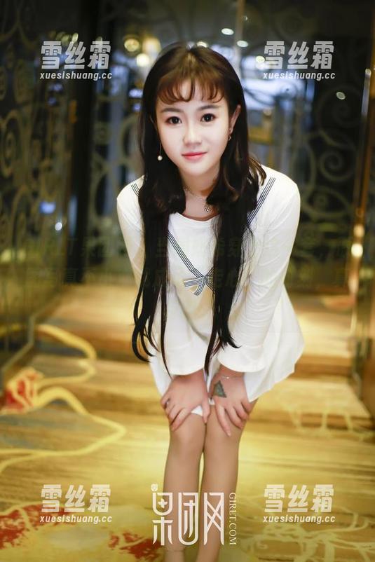 GIRLT果团网-周妍希 GIRLT果团网 - 当周妍希穿上这一套,原图写真不小心就成了“走心”的时刻,真有趣。