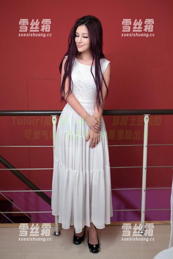 TuiGirl推女郎 - 原图中，那股土豆姐的可爱气场，似乎要从屏幕里跳出来
