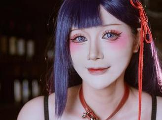 陷入兔胖胖min的美图俘虏，武藏花嫁像极了初恋！