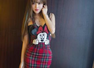 推女郎 - 王馨瑶穿体操服，图包看得我直想练双杠！